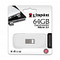 Накопичувач Kingston 64GB USB 3.2 Gen1 DT Micro R200MB/s Metal - фото 1