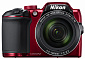Цифр. фотокамера Nikon Coolpix B500 Red - фото 2