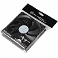 Корпусной вентилятор SilverStone FN121-P 120мм, 3пин,1200 rpm ± 200 rpm, черный - фото 1