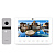 Комплект видеодомофона NeoKIT HD+ WF Silver: видеодомофон 7" с Wi-Fi с детектором движения и 2 Мп видеопанель
