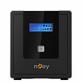 ИБП NJOY Cadu 1000 (UPCMTLS610HCAAZ01B), Lin.int., AVR, 4 x Schuko, USB, LCD, пластик