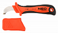Нож NEO монтёрский (1000 В) с подошвой, 190 мм, твёрдость 51-53HRC, TUV