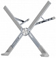 Підставка для ноутбука Hoco PH51 X Bystander Metal Grey (PH51) - фото 1