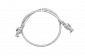 Патч-корд 2E Cat 5e,UTP,RJ45, 26AWG ,7/0.16 CCA, 0.50m, PVC,Grey - фото 1
