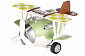 Літак металевий інерційний Same Toy Aircraft зелений SY8016AUt-2 - фото 1
