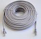 Патч-корд литой, UTP, RJ45, Cat.5e, 30m, серый (4964) - фото 1