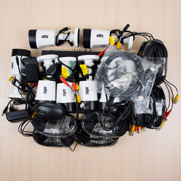 Комплект видеонаблюдения ATIS PIR kit 8ext 5MP - фото 3