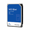 Жесткий диск WD 3.5" SATA 3.0 2TB 7200 256MB Blue