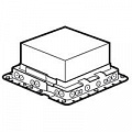 DLP Legrand люки напольные глуб. 75-105мм 18 модулей Mosaic, коробка монтажная пластик