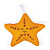 Игрушка для купания Janod Мочалка Морская звезда J04728-2