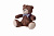 М'яка іграшка Same Toy Ведмедик коричневий 13см THT677