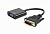Адаптер Cablexpert (AB-DVID-VGAF-01) DVI-D-VGA, 0.2 м, чорний (блістер)