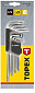 Ключи шестигранные TOPEX Torx T10-T50, удлинённые, набор 9 шт. - фото 2