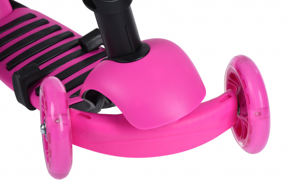 Триколісний самокат-біговел Same Toy з сидінням (рожевий) SY-S171Ut-3 - фото 3