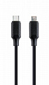 Кабель Gembird (CC-USB2-CMMBM-1.5M) USB Type-C-microUSB, 1.5 м, Black