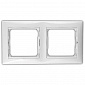 Valena Classic Legrand рамка 2 поста белый - фото 1