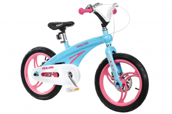 Дитячий велосипед Miqilong GN Синій 16` MQL-GN16-Blue - фото 4