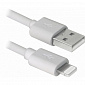 Кабель REAL-EL USB-Lightning 1m, White UAH (4743304104666) - фото 1