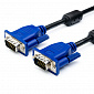 Кабель Atcom (13274) VGA-VGA HD15M/HD15M с 2-мя фер. кольцами 25м - фото 1