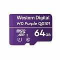 Картка пам'яті Western Digital MICRO SDXC 64GB UHS-I WDD064G1P0C WDC спеціалізована для відеоспостереження