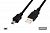 Кабель USB 2.0 (AM/miniB 5pin) DIGITUS 1.0м Black/Черный, bulk