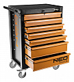 Шкаф-тележка инструментальный NEO, 7 ящиков, 680x460x1030мм, 280 кг, стальной корпус
