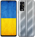 Смартфон Tecno Pova-2 (LE7n) 4/128GB Dual Sim Polar Silver (4895180768484)