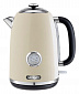 Електрочайник Ardesto EKL-F410BG 1.8л/2200Вт/strix контроль/нерж. сталь/індикатор температури/бежевий - фото 1