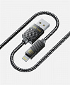 Кабель Luxe Cube Premium USB-Lightning, 1м, сірий (9780201379648)