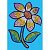 Набор для творчества Sequin Art SEQUIN MAGIC Flower SA0719
