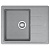 Кухонні мийки Franke BASIS BFG 611-62/114.0565.090/ Фраграніт/сифон/крило/62х50х20/сірий камень