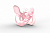 Пустышка ортодонтическая Nuvita Orthosoft 0м+ розовая NV7050Pink