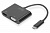 Адаптер DIGITUS USB 3.0 - HDMA+VGA Full HD, M/F, 0.15 m