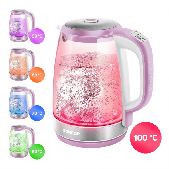 Електрочайник Sencor SWK2198RS - фото 3