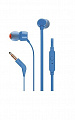 Наушники JBL T110 In-ear Mic Blue