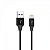 Кабель SkyDolphin S55L Neylon USB - Lightning 1м, Black (USB-000434)