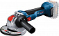 Шлифмашина угловая Bosch 18V-10 solo, аккумуляторная, 18V, 125 мм, 9000 об/мин, 0.89 кг - фото 1