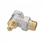 Клапан Danfoss RA-G 25 термостатичний, вх. 1 "- вих. 1", кутовий, нікель - фото 1