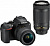 Цифр. фотокамера зеркальная Nikon D5600 + AF-P 18-55 VR + AF-P 70-300 VR