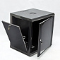 Шкаф серверный CMS 12U 600 x 500 x 640 UA-MGSWL125B для сетевого оборудования - фото 2