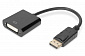 Адаптер DIGITUS DP 1.1 - DVI Full HD, M/F, 0.15 m - фото 1