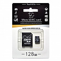 Карта пам`ятi MicroSDXC 128GB UHS-I U3 Class 10 T&G + SD-adapter (TG-128GBSD10U3-01)