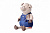 Мягкая игрушка Same Toy Свинка в джинсовом комбинезоне 45см THT711
