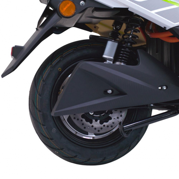 Электроскутер YING S+ 3000W 72V 25Ah white - фото 3