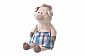 М'яка іграшка Same Toy Порося в комбінезоні 45см THT706 - фото 1