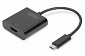Адаптер DIGITUS USB-C - HDMA UHD 4K, M/F, 0.15 m - фото 1