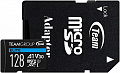 Карта пам`ятi MicroSDXC 128GB UHS-I/U3 Class 10 Team Elite + SD-адаптер (TEAUSDX128GIV30A103)