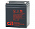 Аккумуляторна батарея CSB HR1221WF2/04409 12V 5AH AGM