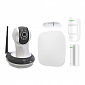 Комплект сигналізації Ajax StarterKit white + IP-відеокамера AI-361 - фото 1