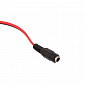 Разъем питания (мама, female) Power jack 2.1*5.5mm с проводом 20 см - фото 4